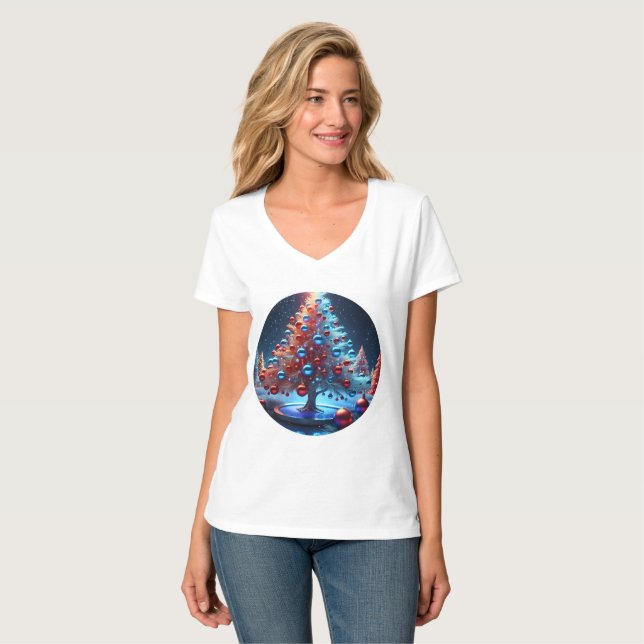 T-shirt Navidad 1 - 002 (Devant entier)