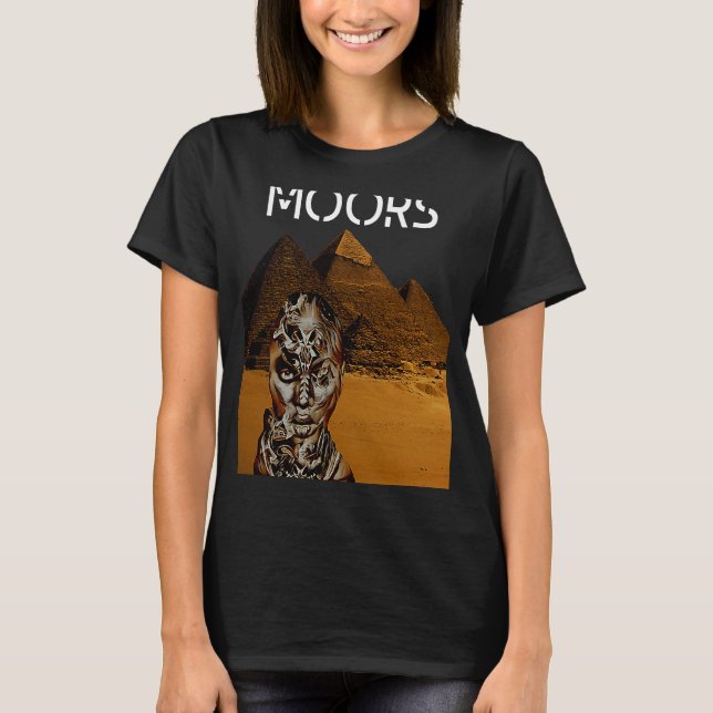 T-shirt Navigateur extraterrestre américain maure morisque (Devant)