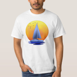 T-shirt Navigation de catamaran