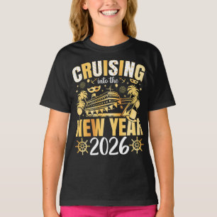 T-shirt Naviguer dans la nouvelle année 2026 Fille