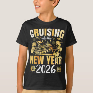 T-shirt Naviguer dans la nouvelle année 2026 Garçon