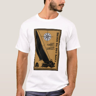 T-shirt Naviguer de Cape Cod au Maine