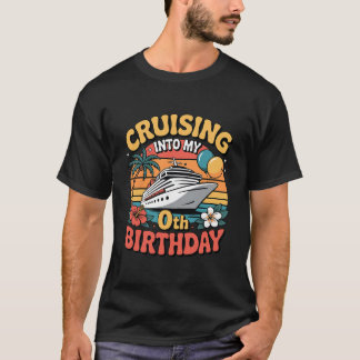 T-shirt Naviguer vers mon 0e anniversaire