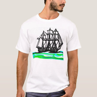 T-shirt Naviguez mon bateau