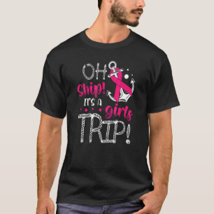 T-shirt Navire C'est un voyage pour filles pour une croisi