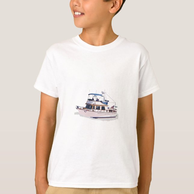 T-SHIRT NAVIRE CHB DIESEL TRAWLER (Devant)