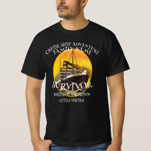T-SHIRT NAVIRE DE CROISIÈRE 2024 2025 2026 2027 2028 2029 