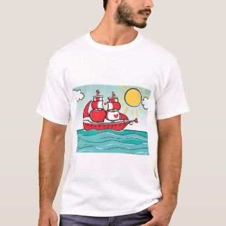 T-shirt Navire de l'amour