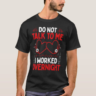 T-shirt Navire de nuit Salle d'urgence Infirmière Apprécia