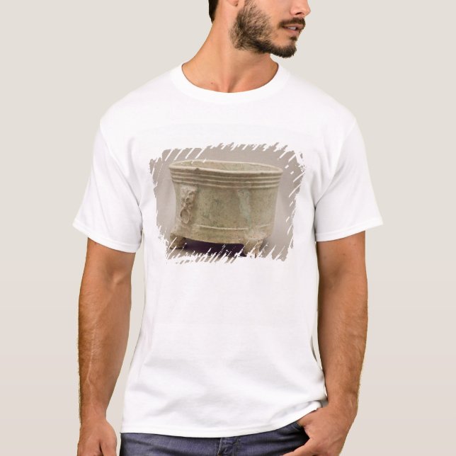 T-shirt Navire de trépied de poterie de terre (Devant)