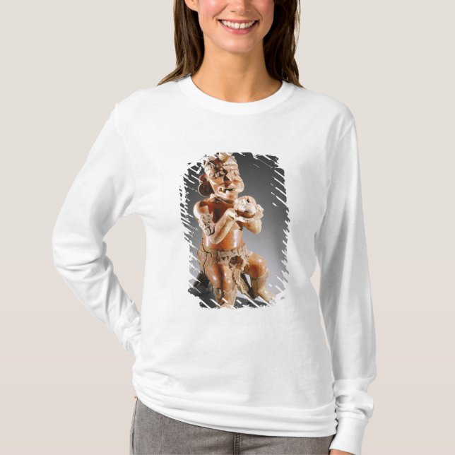 T-shirt Navire en deux parties polychrome d'effigie, (Devant)