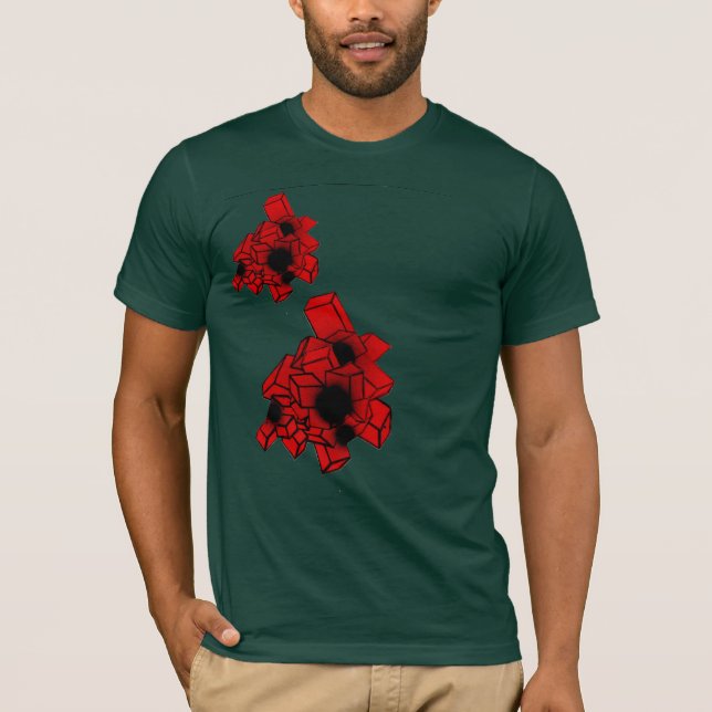 T-shirt navire gommeux (Devant)
