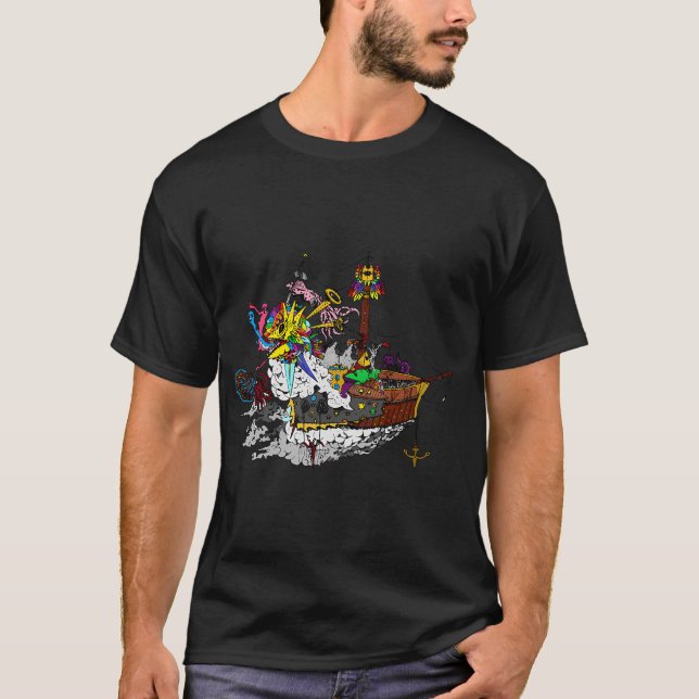 T-shirt Navire Pirate (Devant)