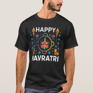 T-shirt Navratri Graba Hindouisme Déesse hindoue Durga 1