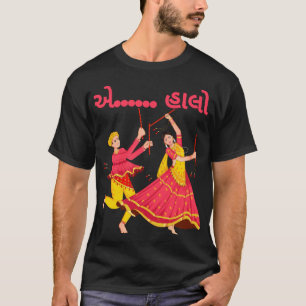 T-shirt Navratri Shakti : Danse de la Dévotion