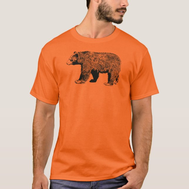 T-shirt Navy Blue Bear Chicago (Devant)