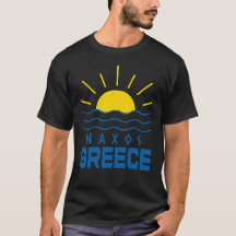 Naxos Grèce Soleil Et Mer Noir Pour Hommes
