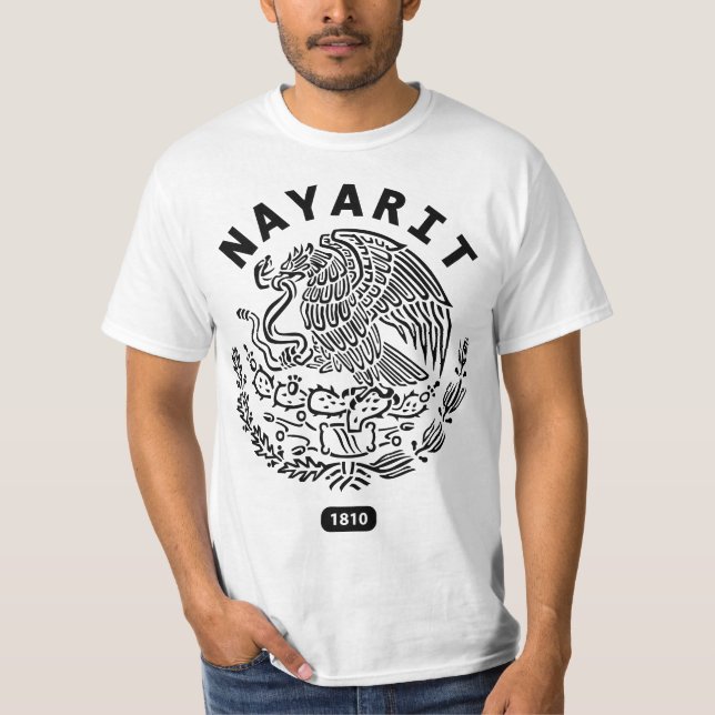 T-SHIRT NAYARIT MEXIQUE (Devant)