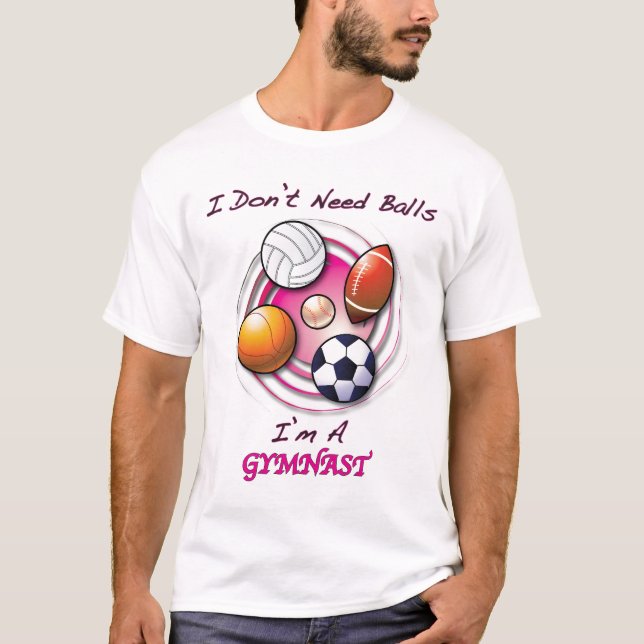 T-shirt n'ayez pas besoin de boules (Devant)