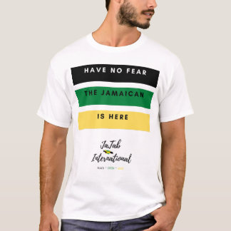T-shirt N'ayez pas peur que le Jamaïcain soit là