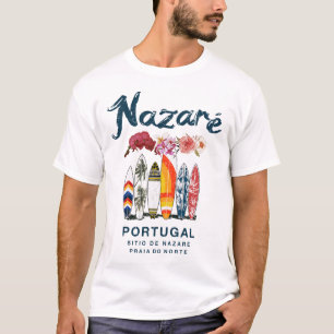 T-shirt Nazare Portugal Surf vintage _4