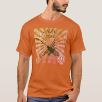 Nazca Pérou Hummingbird Retro Sunset