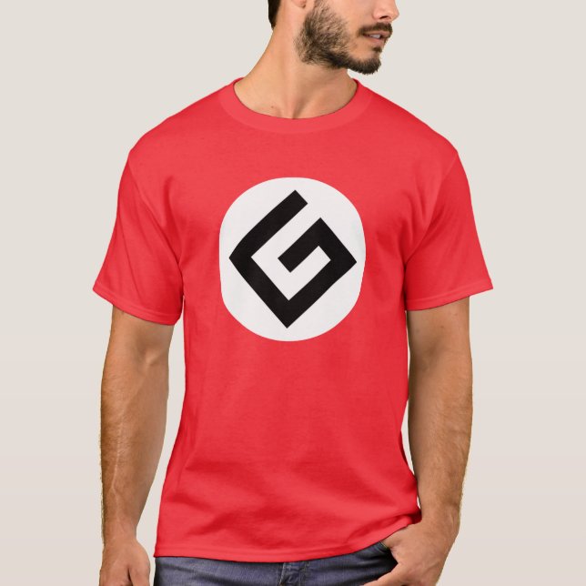 T-shirt Nazi de grammaire (Devant)