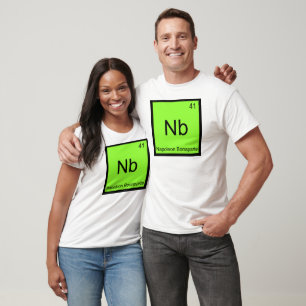 T-shirt Nb - Napoléon Bonaparte Élement de Chimie Drôle T