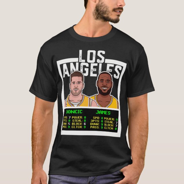 T-shirt Nba Jam - Los Angeles (Devant)