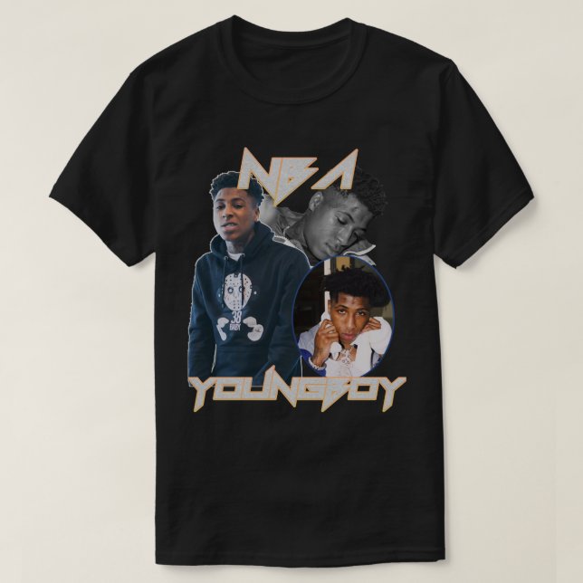 T-shirt NBA YOUNGBOY Classic Essential T Shirt (Design devant)