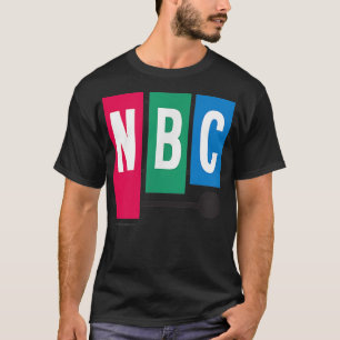 T-shirt NBC Vintage 1954 Peacock Confortable 