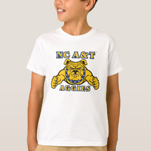 T-shirt NC A&T Agences Aggie Bulldog