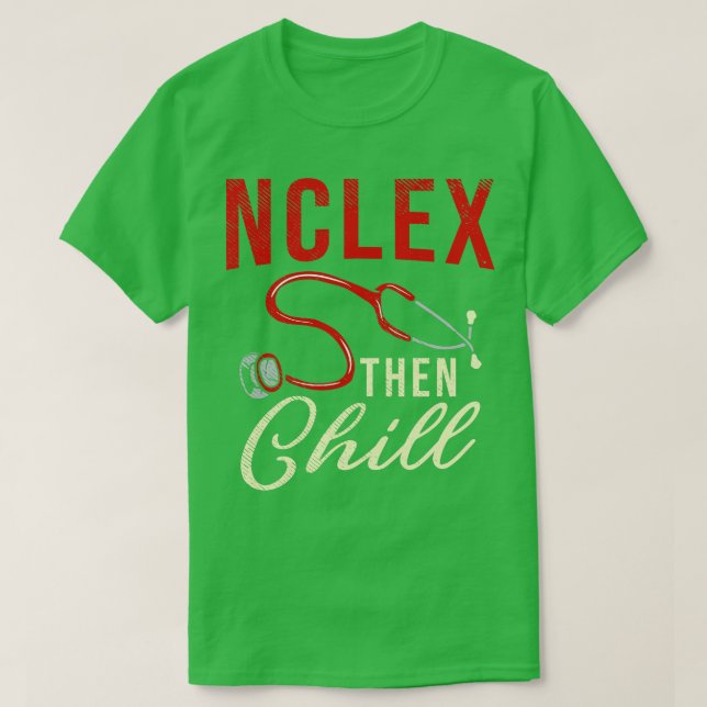 T-shirt NCLEX puis refroidissement (Design devant)