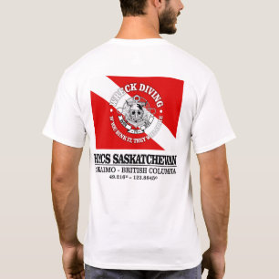 T-shirt NCSM Saskatchewan (meilleures épaves)