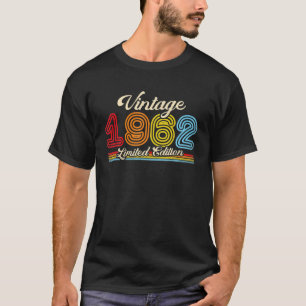 T-shirt Né 1962 60e anniversaire Vintage stupéfiant depuis