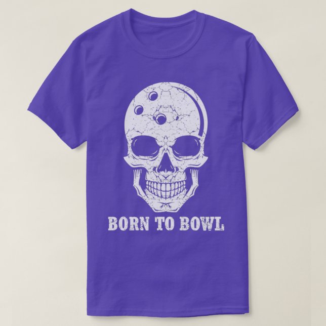 T-shirt Né À Bowl (Design devant)