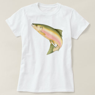 T-shirt Né à Fish