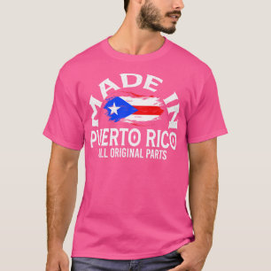 T-shirt Né à Porto Rico