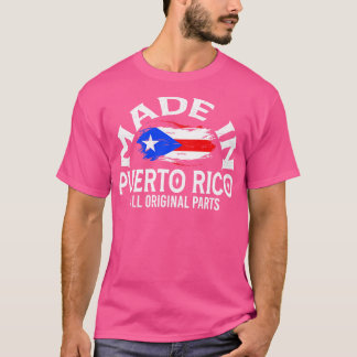 T-shirt Né à Porto Rico