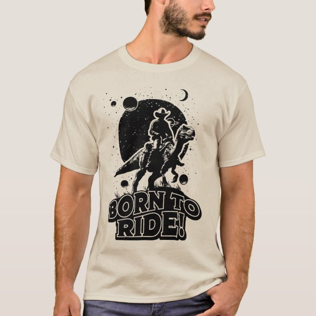 T-shirt Né à Ride (Devant)