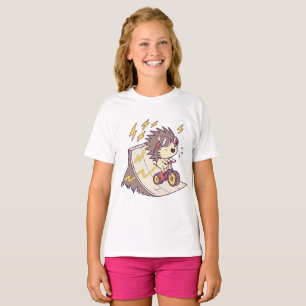 T-shirt Né à Rouleau