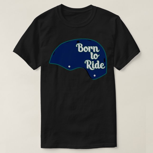 T-shirt Né à Skat (Design devant)