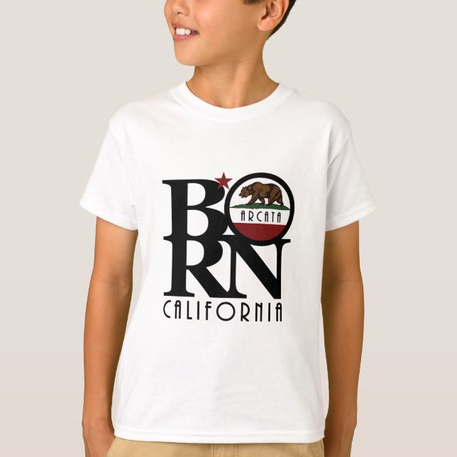 T-shirt NÉ Arcata Californie (Devant)