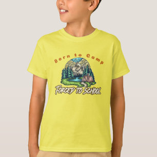T-shirt Né au camp