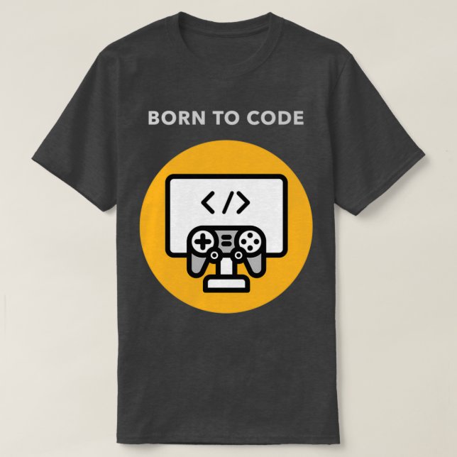 T-shirt né au code 4 (Design devant)