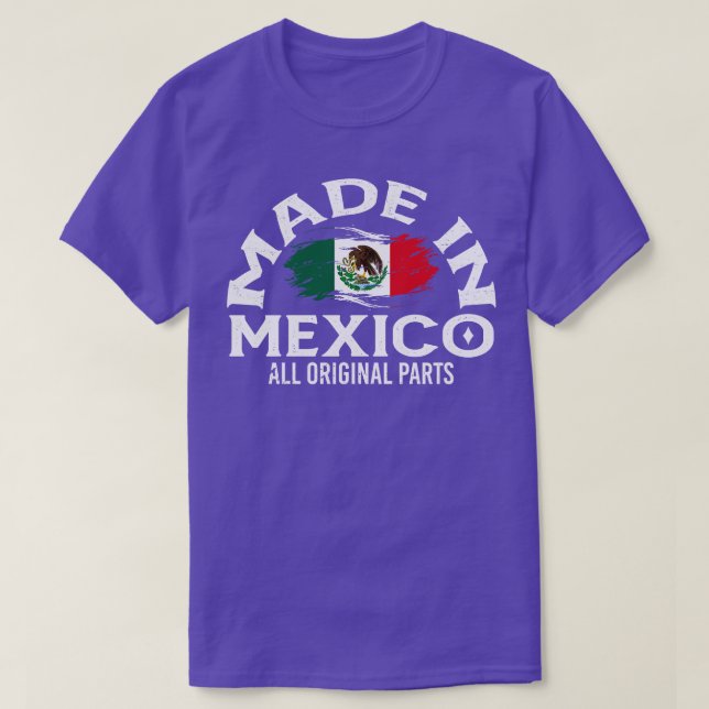 T-shirt Né au Mexique (Design devant)