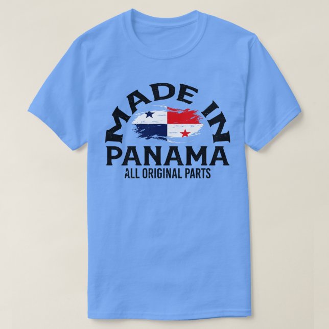 T-shirt Né au Panama 1 (Design devant)