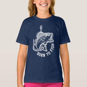 T-shirt Né au poisson