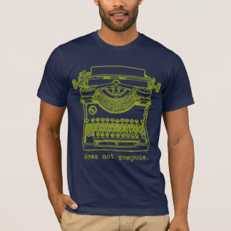 T-shirt Ne calcule Pas (Chartreuse)