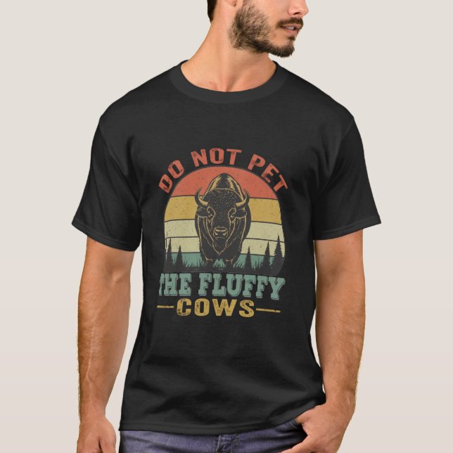 T-shirt Ne Caressez Pas Les Vaches Douces (Devant)